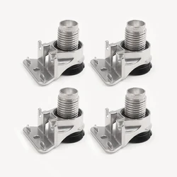 4Pcs Furniture Levelers Table Feet Heavy Duty Adjustable Furniture Cushion Foot for Table, Wardrobe, TV Cabinet Load 175KG