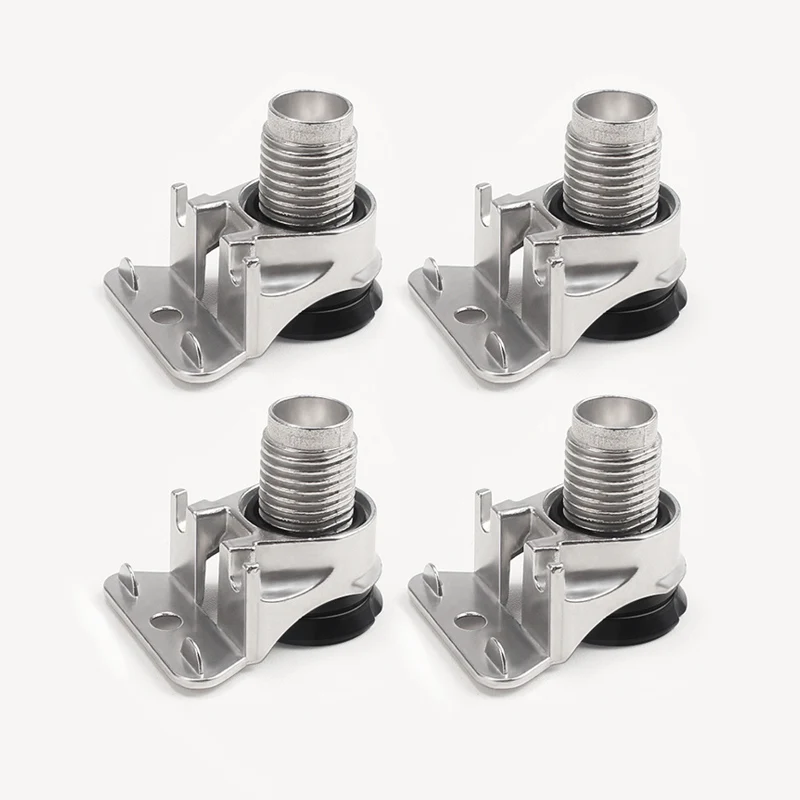 4Pcs Furniture Levelers Table Feet Heavy Duty Adjustable Furniture Cushion Foot for Table, Wardrobe, TV Cabinet Load 175KG