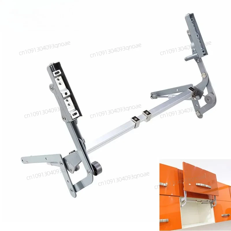 Best choose Air operated hinge on the vertical lift Translational pneumatic turning bracket Home Furniture Hardware fittings