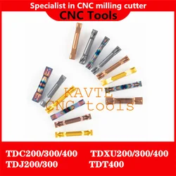 KAVTE TDC2 TDC3 TDC4 TDJ2 TDJ3 TDXU2 TDXU3 High Quality Carbide Inserts TTER Grooving Blade Parting CNC Lathe Slot Cutter Tool