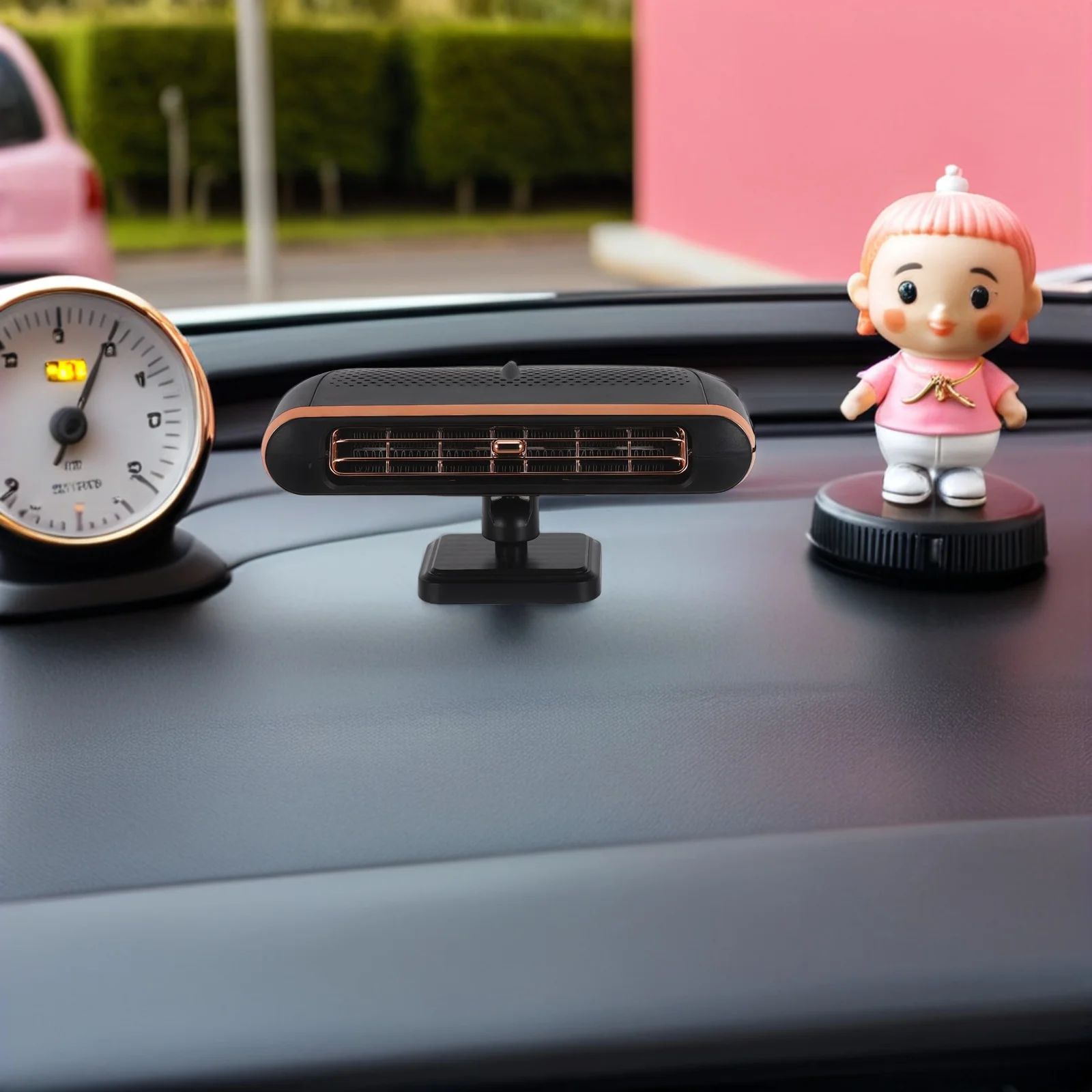 سخان السيارة مزيل الصقيع المحمولة الكهربائية الزجاج الأمامي مزيل الضباب التدفئة السريعة مكافحة الضباب السيارات نافذة دييسر داش سخان لسيارة Suv #4