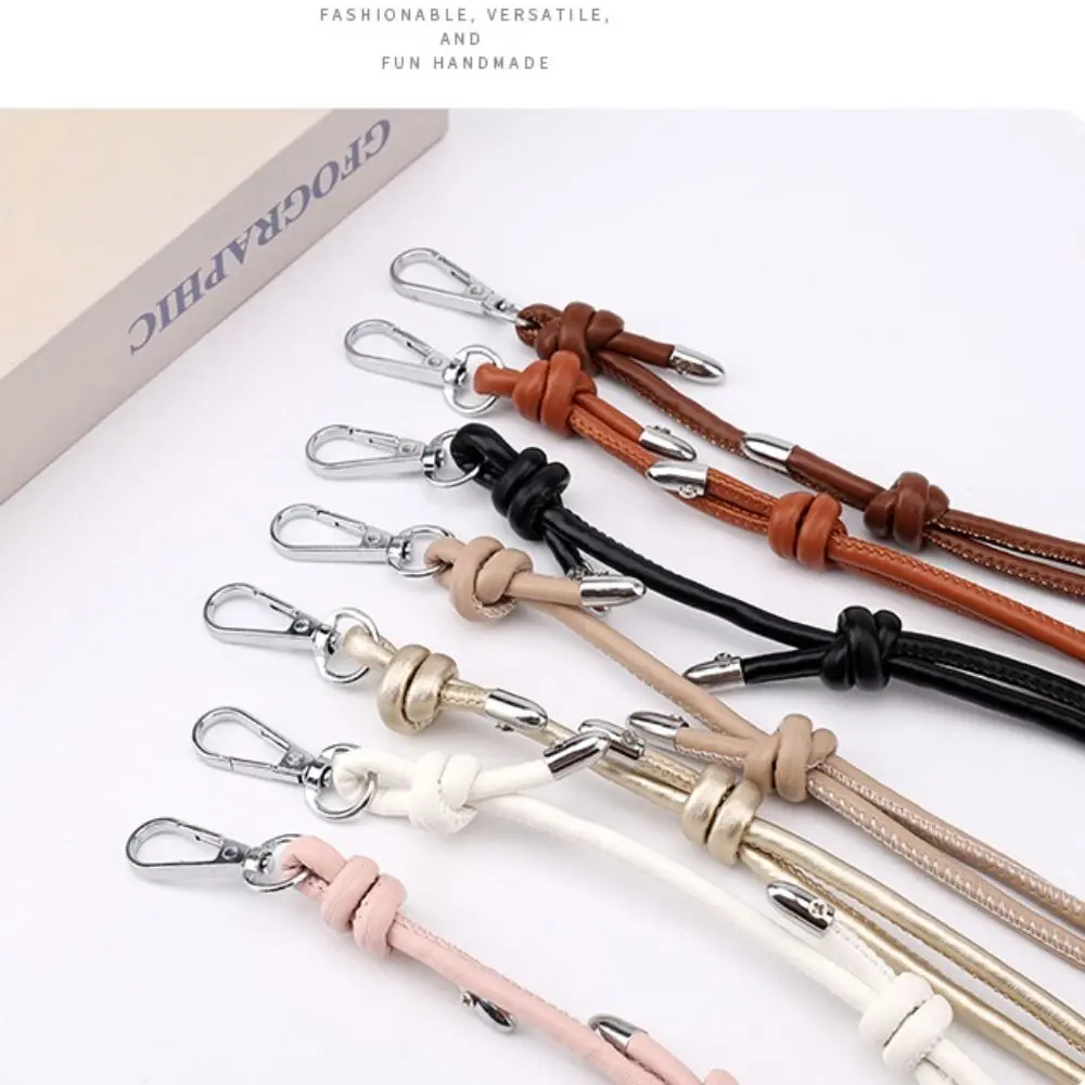 PU Leather Leather Shoulder Strap Adjustable Solid Color Handbag Belt DIY Replacement Waterproof Shoulder Bag Strap Women Girls
