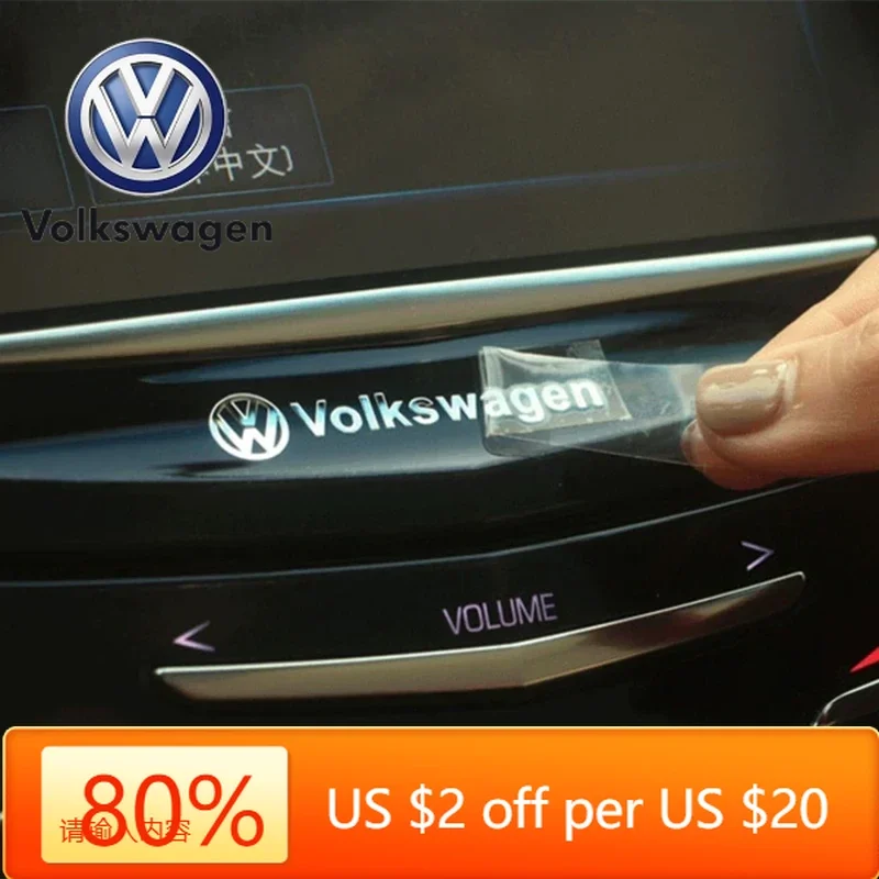 

Горячие эмблемы автомобиля, металлическая эмблема, наклейки на стеклоочистители, светоотражающие декоративные наклейки для Volkswagen GOLF 5 Tiguan Polo Golf 6 Golf 7 Jetta Acces
