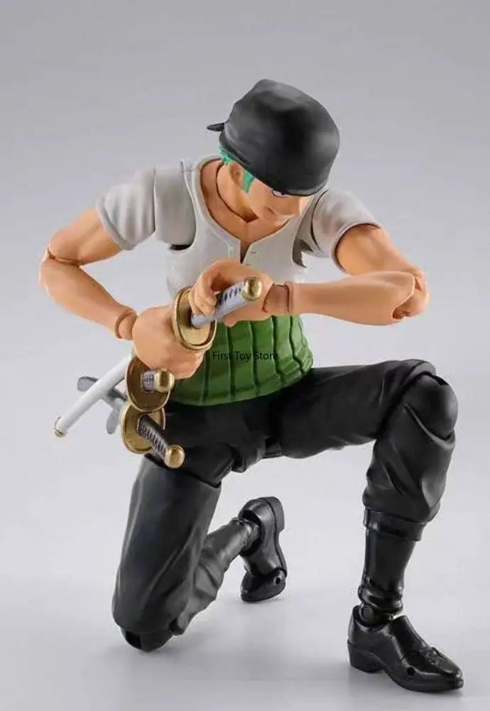 

In-stock, Original Authentic Bandai SHFiguarts One Piece Adventure of Dawn Roronoa Zoro 1/12 Movable Figure Collectible Gift