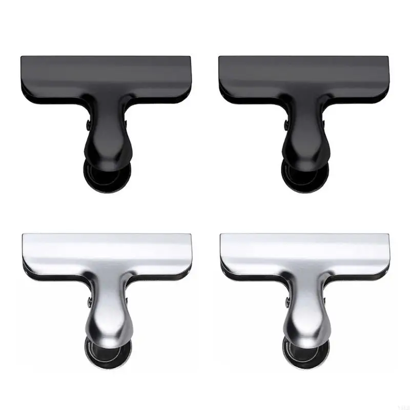 

Y5LB Metal Hinge Clip Stainless Steel Paper Clip File Paper Clamp Bag Clip