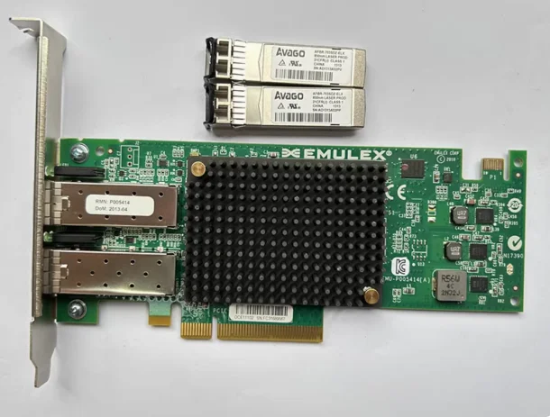 For EMULEX OCE11102 10G Gigabit Dual Port Fiber Optic Network Card