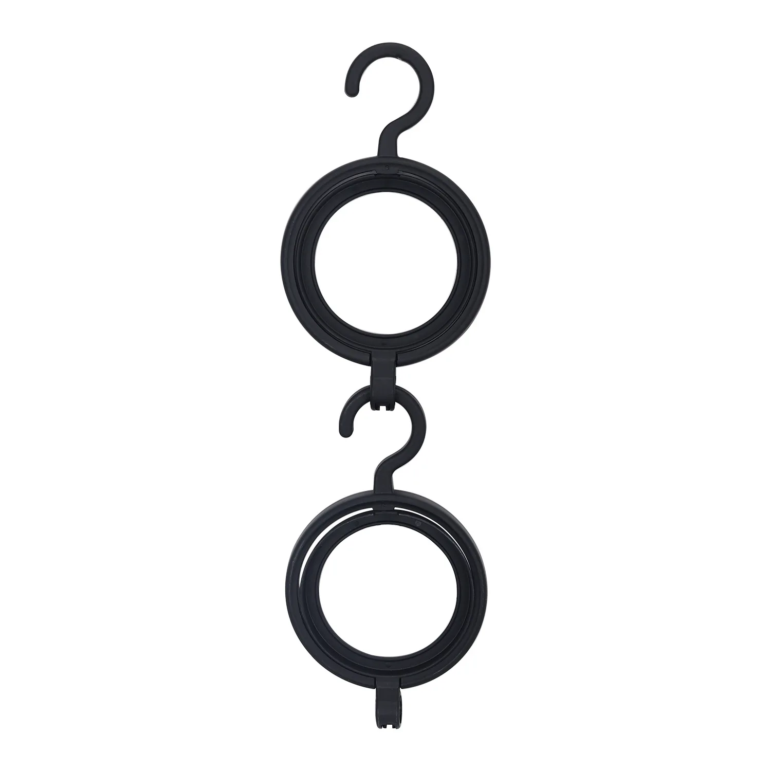 3 個/5 個ウィッグスタンドホルダー吊り下げプラスチック製の頑丈なウィッグ用スタンド黒と白の色 M033