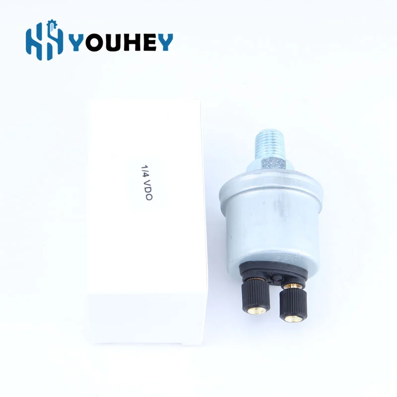 1/8NPT 0 to 10 Bar VDO Oil Pressure Sensor Switch Match With VDO Oil Pressure Gauge Diesel Generator Accessories Parts