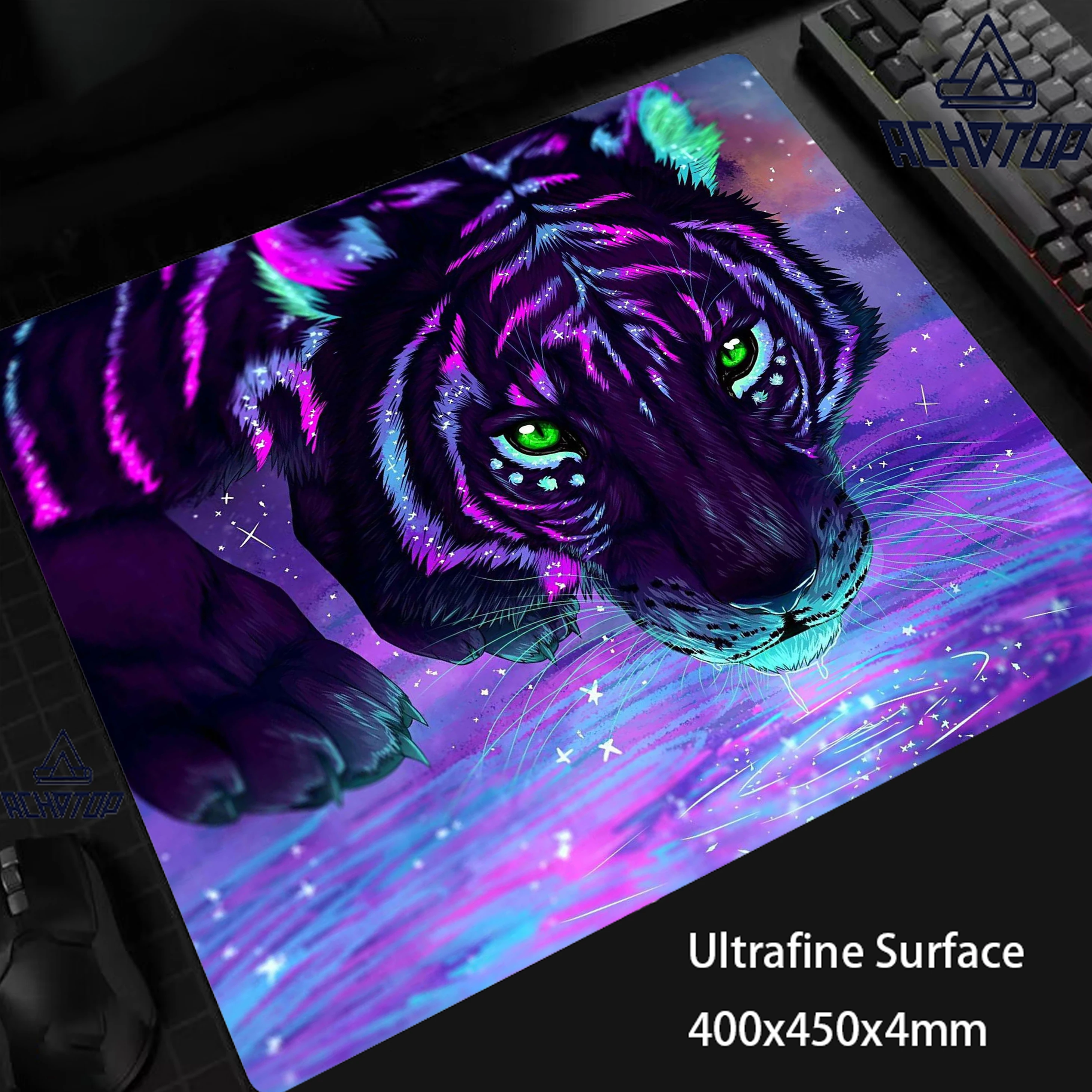 

Ultrafine Surface Mouse Pad 400X450MM Mousepad Office Desk Mat Tiger Mousepads Game Accessories Keyboard Pads Table Carpet