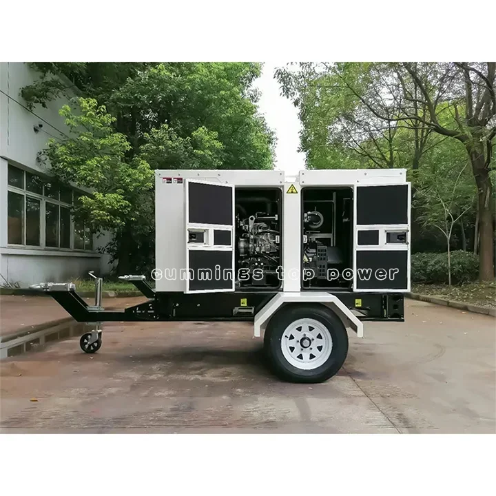 diesel trailer type generator price 20kva 50kva 80kva 100kva 150kva 200kva 250kva 300kva