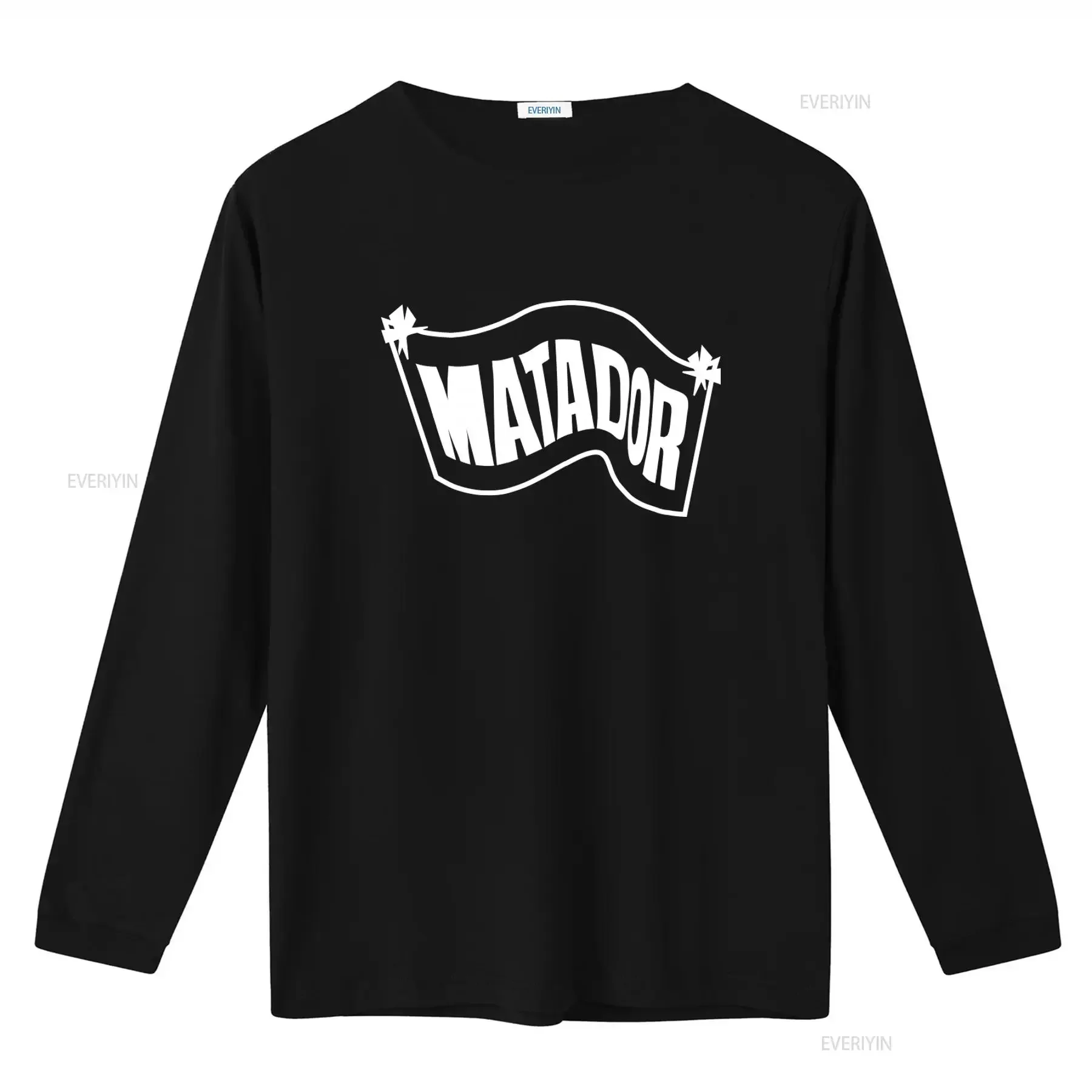 Matador Records Artists Label Logo T Shirt Black White Grey Navy Sizes S 3XL vintage Washed graphic Slightly Versatile Casual