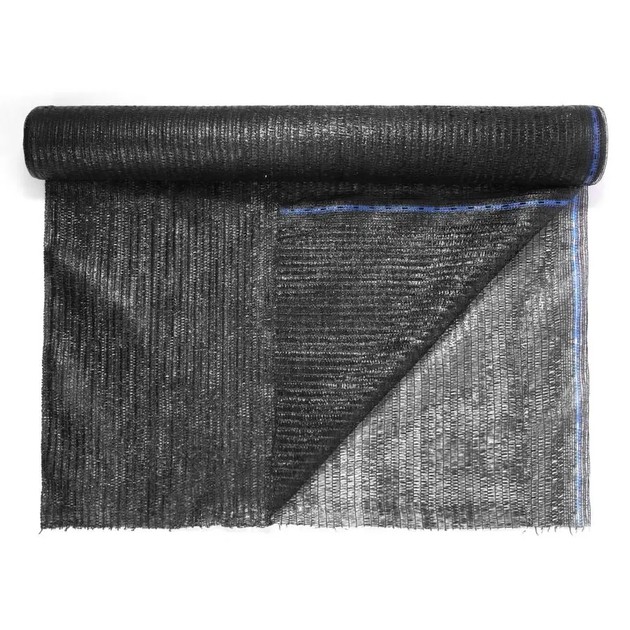 

Рулон затеняющей сетки с люверсами 40x6 футов (100x30 м), УФ-стойкая, для сада, теплиц, цветов, растений, патио, вольеров, черная, PS