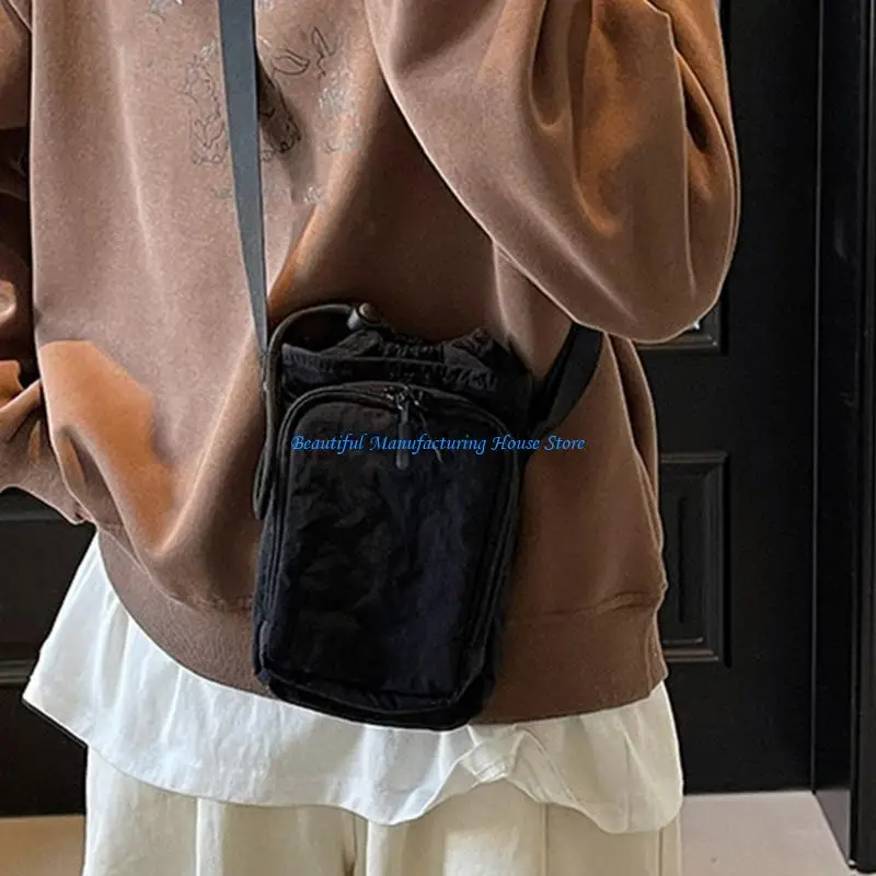 

E56A Fashionable Canvas Shoulder Bag Casual Crossbody Bag For Outdoor Adventures And Commutes Offering Comfort and Styles