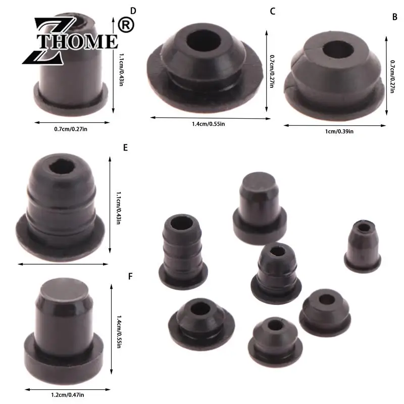 Di2 Grommets Rubber Plug 6mm 7mm 8mm Frame Electronic Shifter Cable Cover Front Rear Derailleur Mechanical