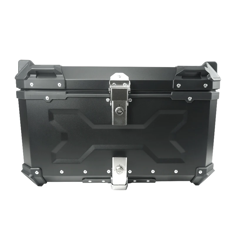 

Motorcycle Tail Box Large Capacity 85L for Food Delivery Motorcycle Storage Box with Waterproof Motorcycle Aluminum Top