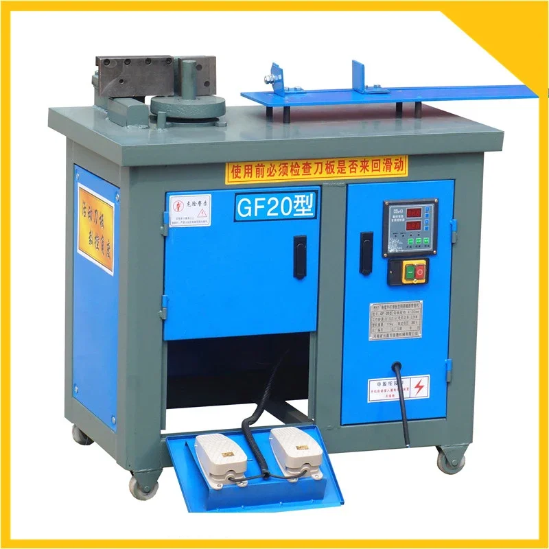 GF20 Portable Electric Steel Bending Machine  Machine Bendable Bar Diameter 20mm 380V Hydraulic Rebar Bending