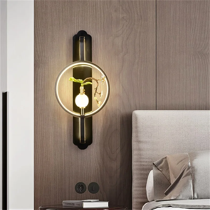 BERTH Modern Wall Sconces Lights Creative Luxury LED Lamp Brass Fixtures Decorative for Home Bedroom