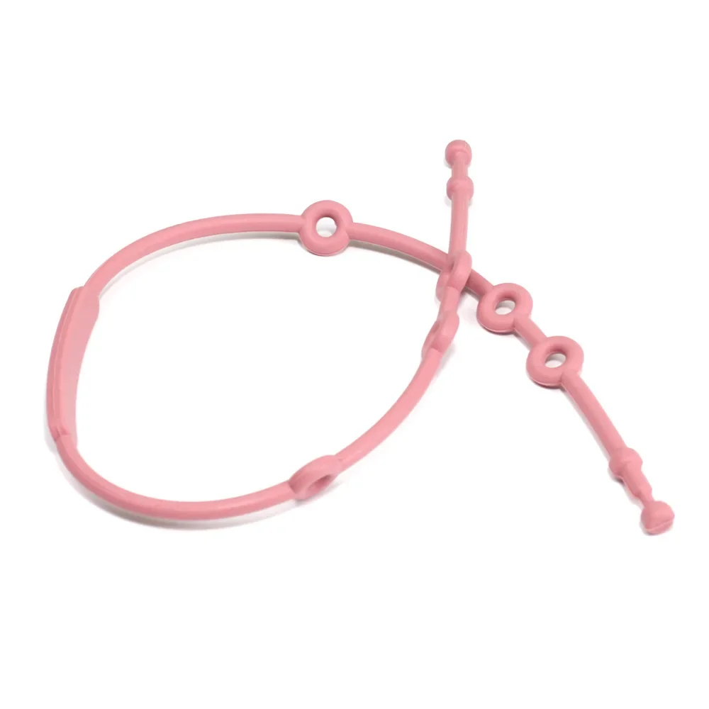 New Silicone Toy Safety Straps, Adjustable Pacifier Clip