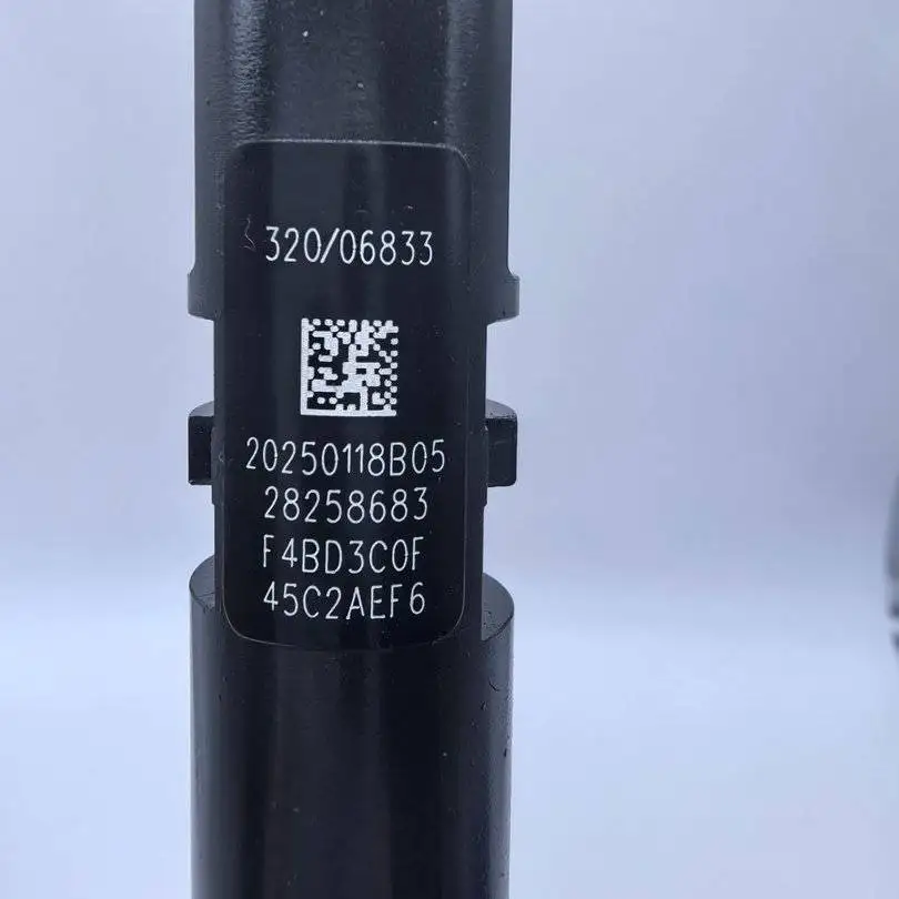 28258683 Common Rail Diesel Fuel Injector for JCB 448 Engine JCB JS220 Excavator Excavator JCB 220 Series Construction Machinery