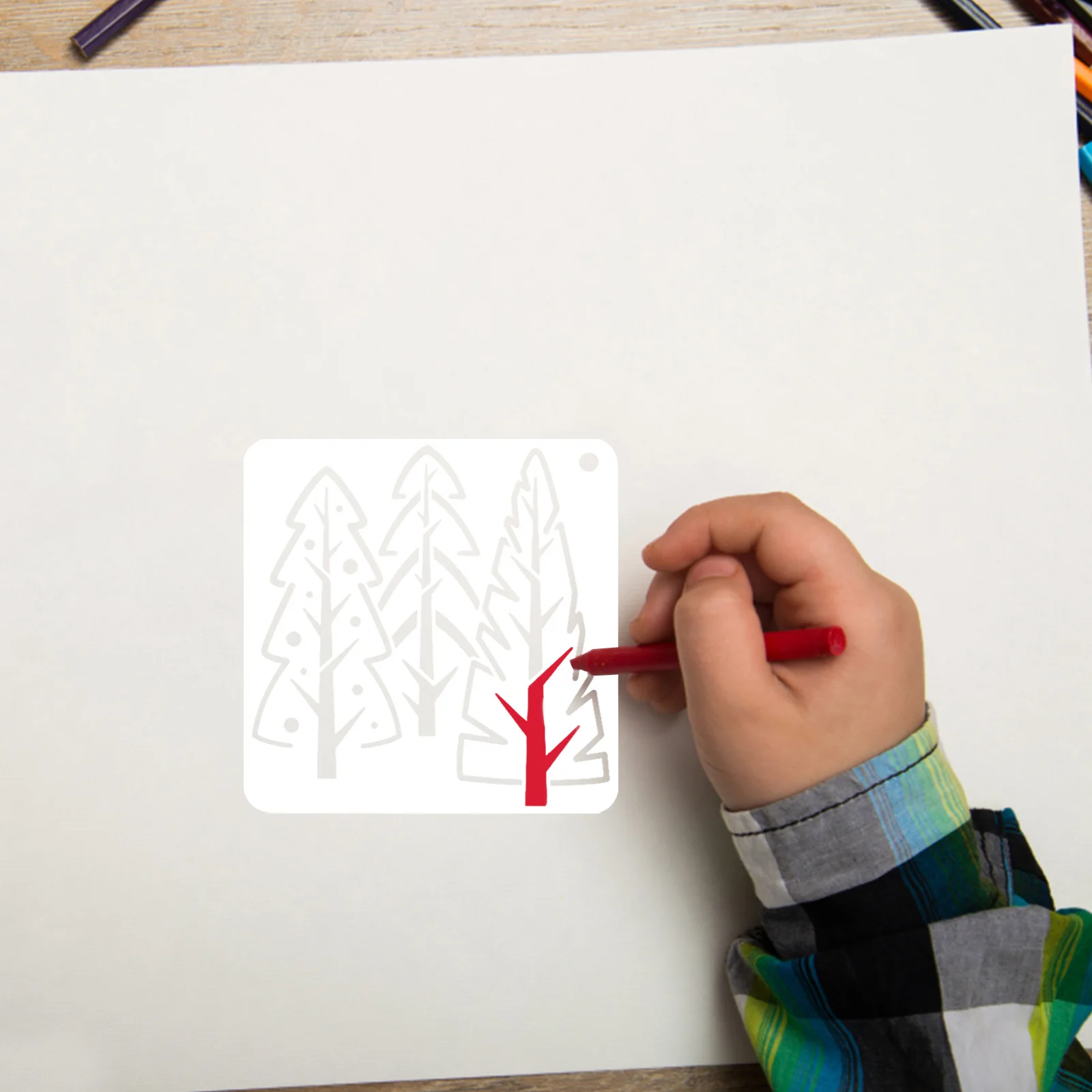 

25Pcs Christmas Element Stencils Xmas Pattern Drawing Templates Reusable Spray Stencils for DIY Wall Painting Craft Supplies