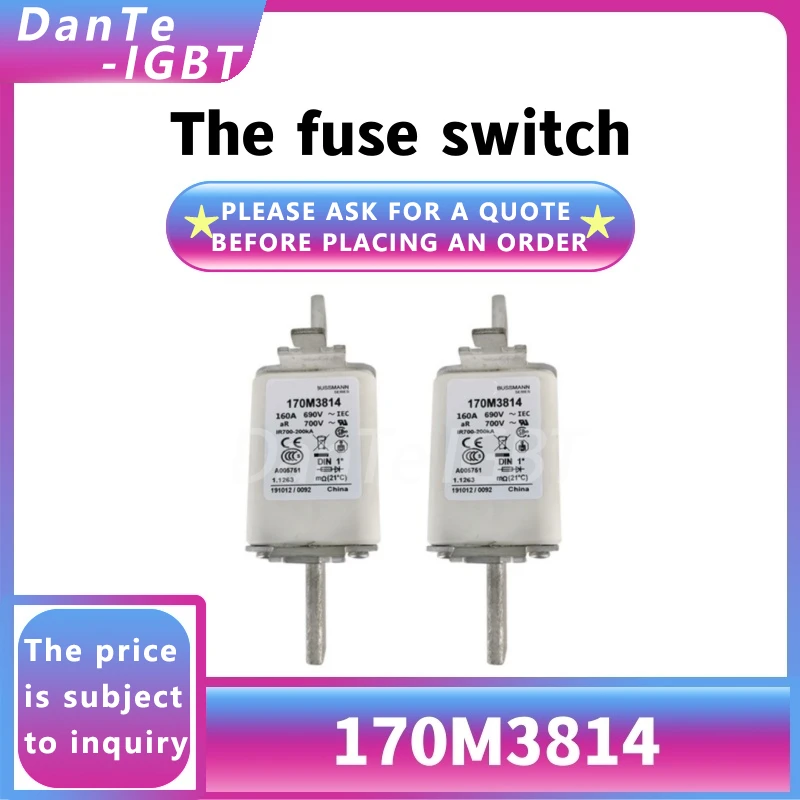 170M3814 new module high power current limiting fuse base original spot