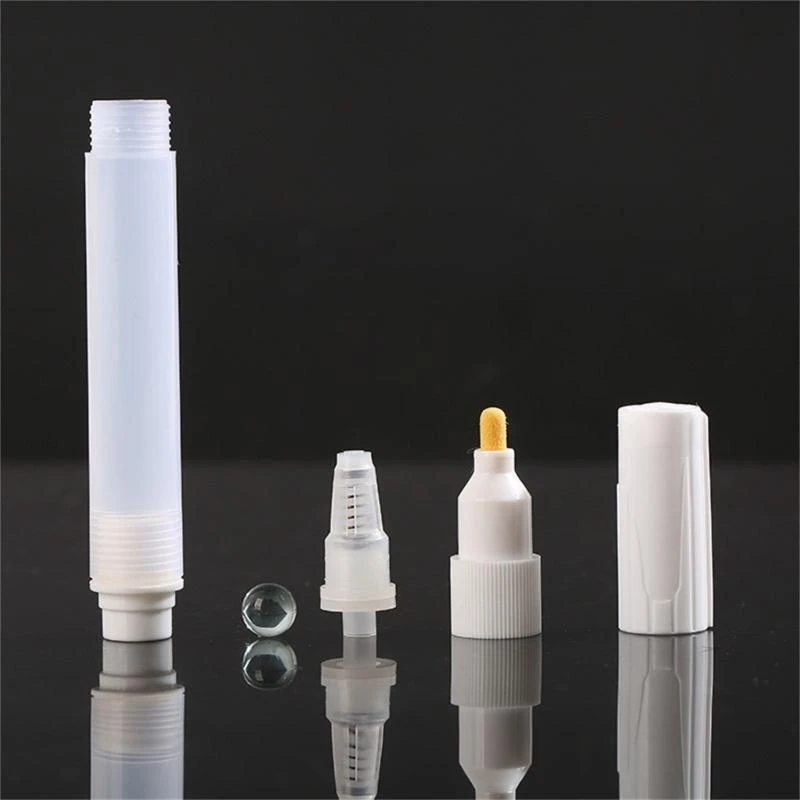 

2 Pcs/Set 5mm Yellow Round Head Refillable Paint Pen Empty Paint Markers Fillable Paint Pen for Watercolor Rock best sale
