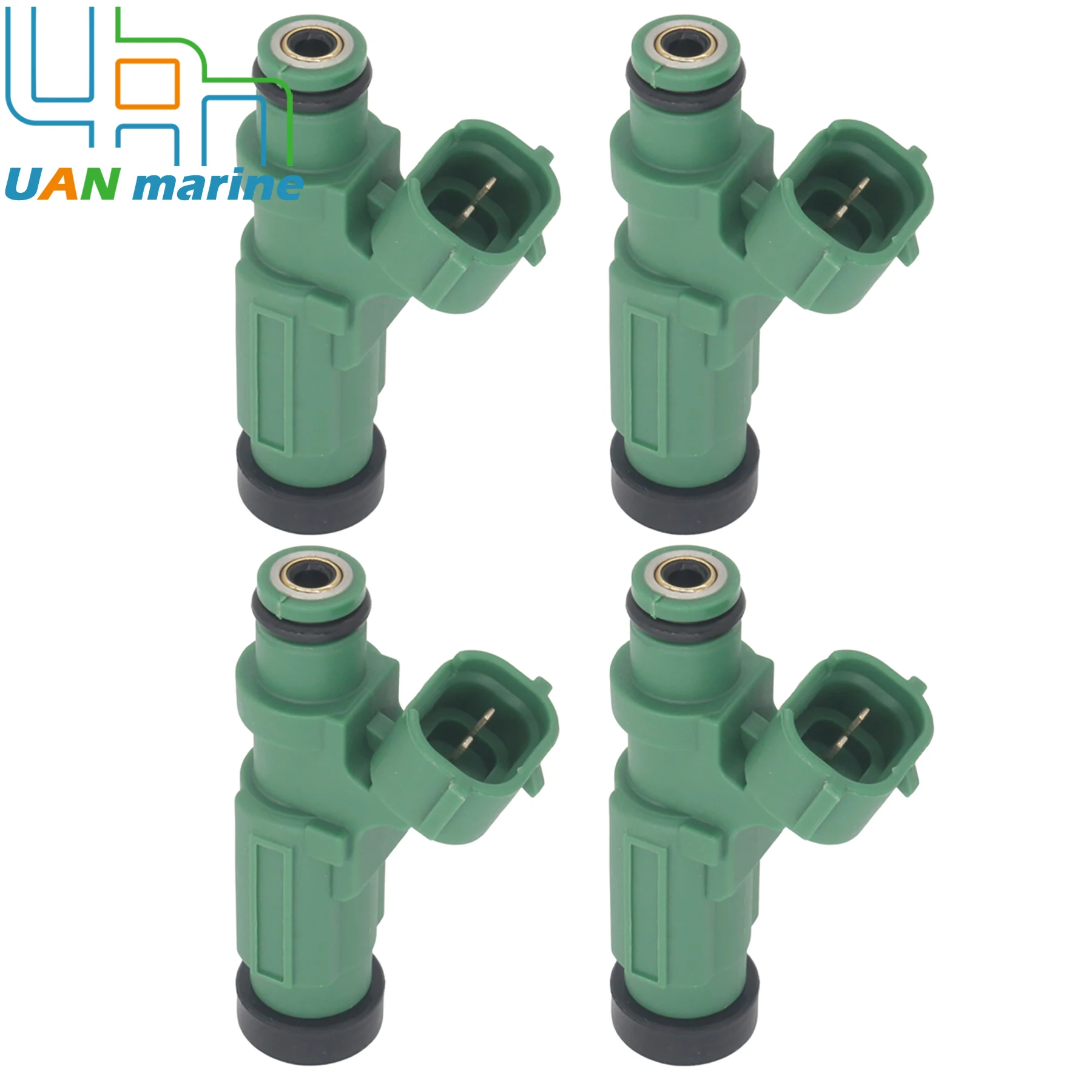 

4 Sets 63P-13761 Fuel Injector Nozzle Unit for Yamaha Marine Outboard Engine V4 150HP F150 LF150 4-Stroke Replace 63P-13761-00