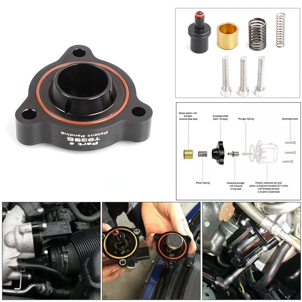 MUGE-Turbocharged Electronic Pressure Release Valve Base T9356 For BMW X3 Car Modified BOV033