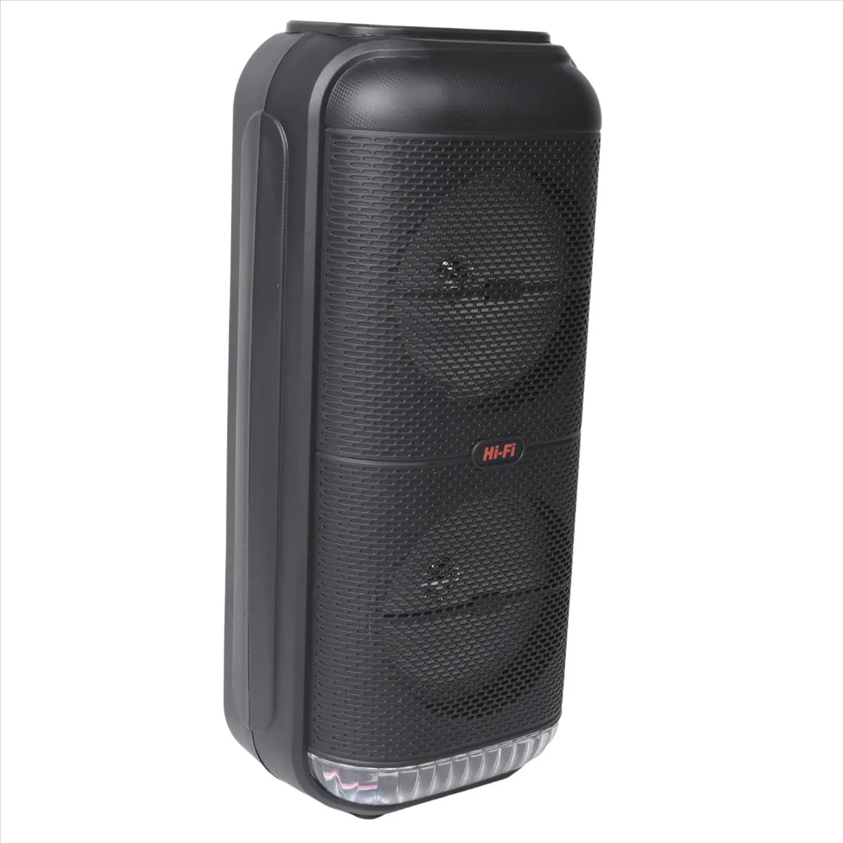 【lucky】 1200W Super Large Outdoor Bluetooth Speaker 6 Inch Double Horn Subwoofer Portable Wireless Column Bass Sound with Mic