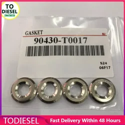 10pcs Adjusting Washer Gaskets for Toyota Revo 2.4 2.8 Fuel Injector Ring