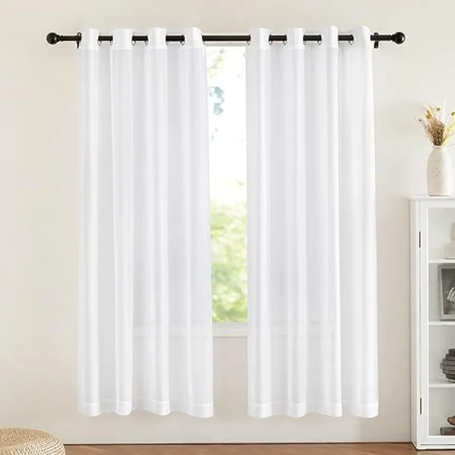 Sheer Curtains Panel 72