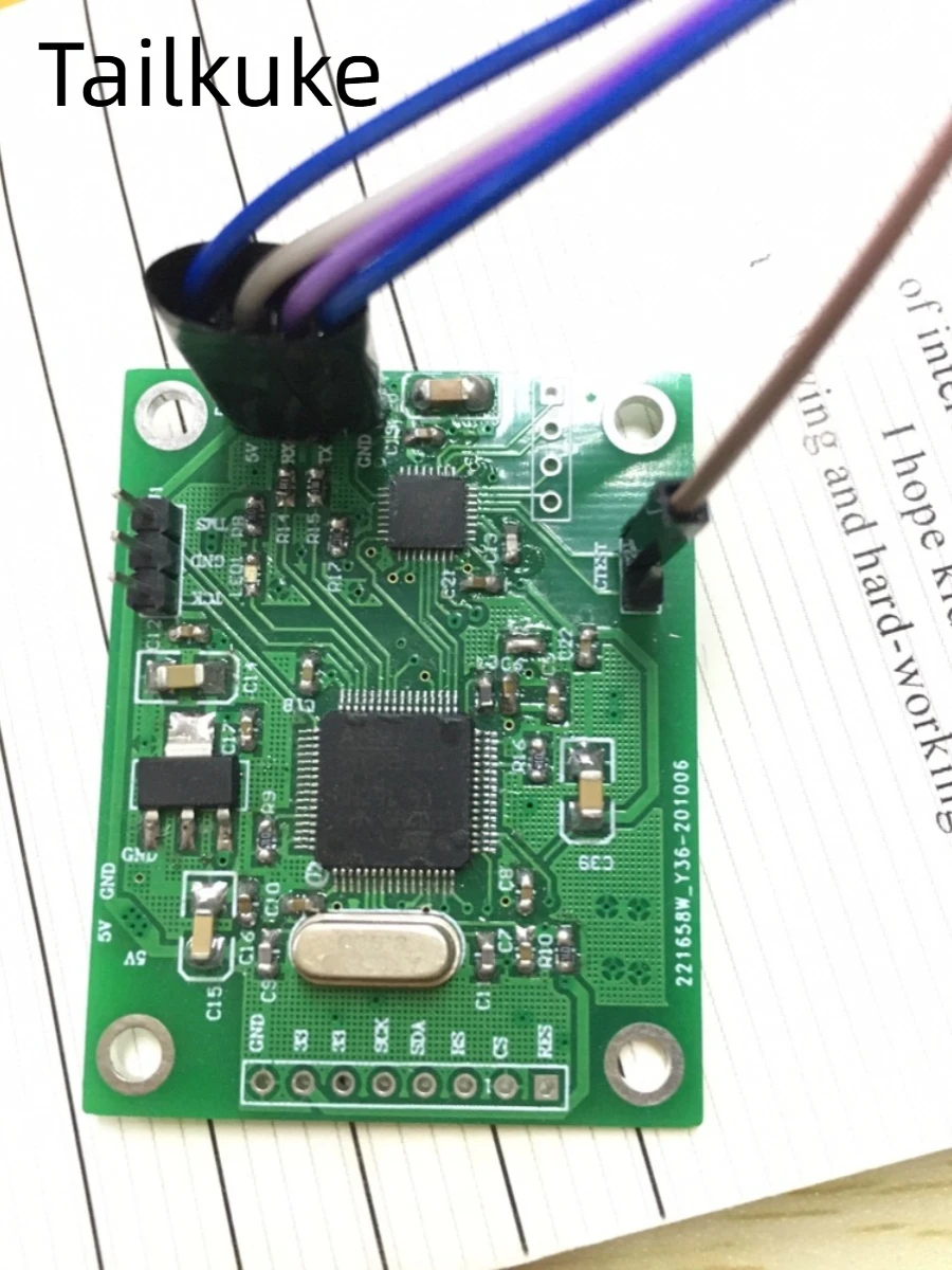 Small capacitance measurement PCAP01 development board serial port customizable small resistance measurement LCD display