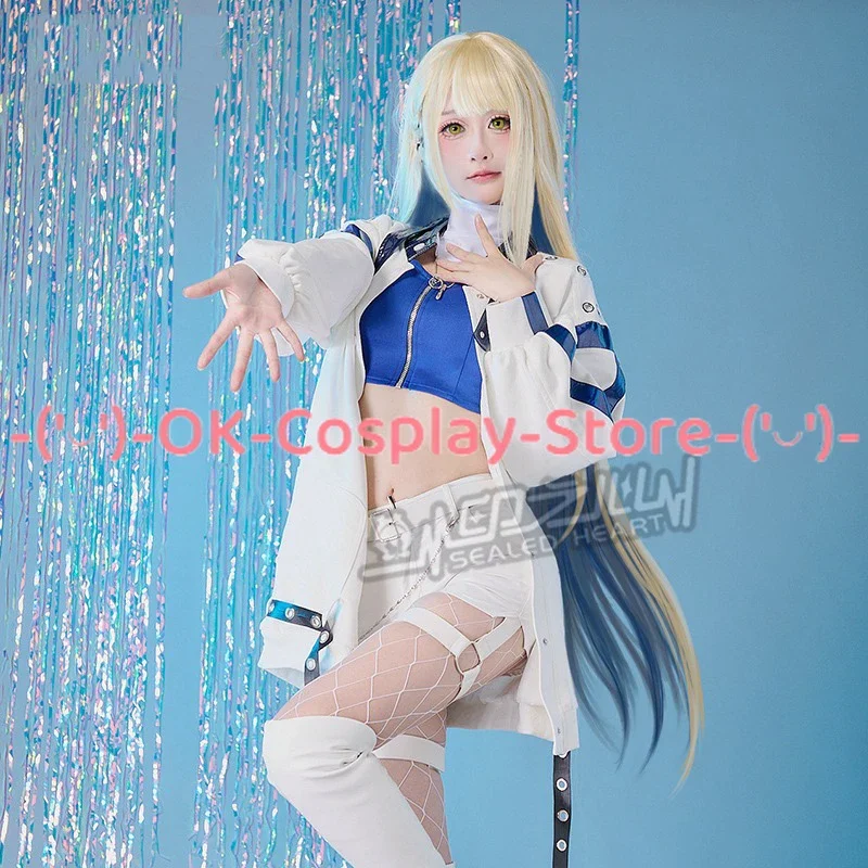 Azusawa Kohane Cosplay Costume Game Project Sekai Cosplay Fancy Party Suit Coat Shirt Pants Halloween Uniforms Custom Made