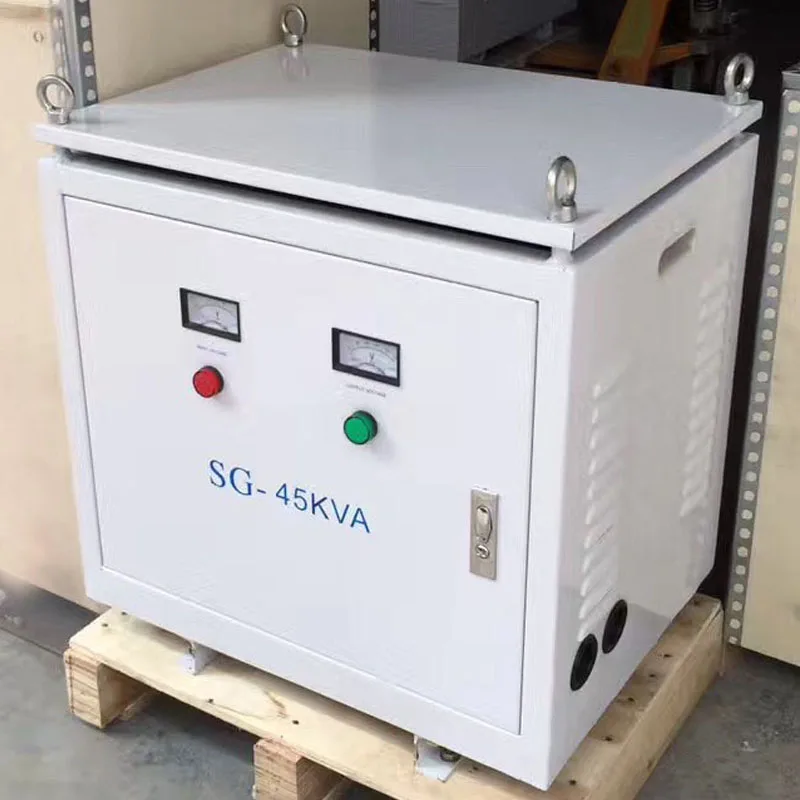 45kva 208 à 380v, 3 phases