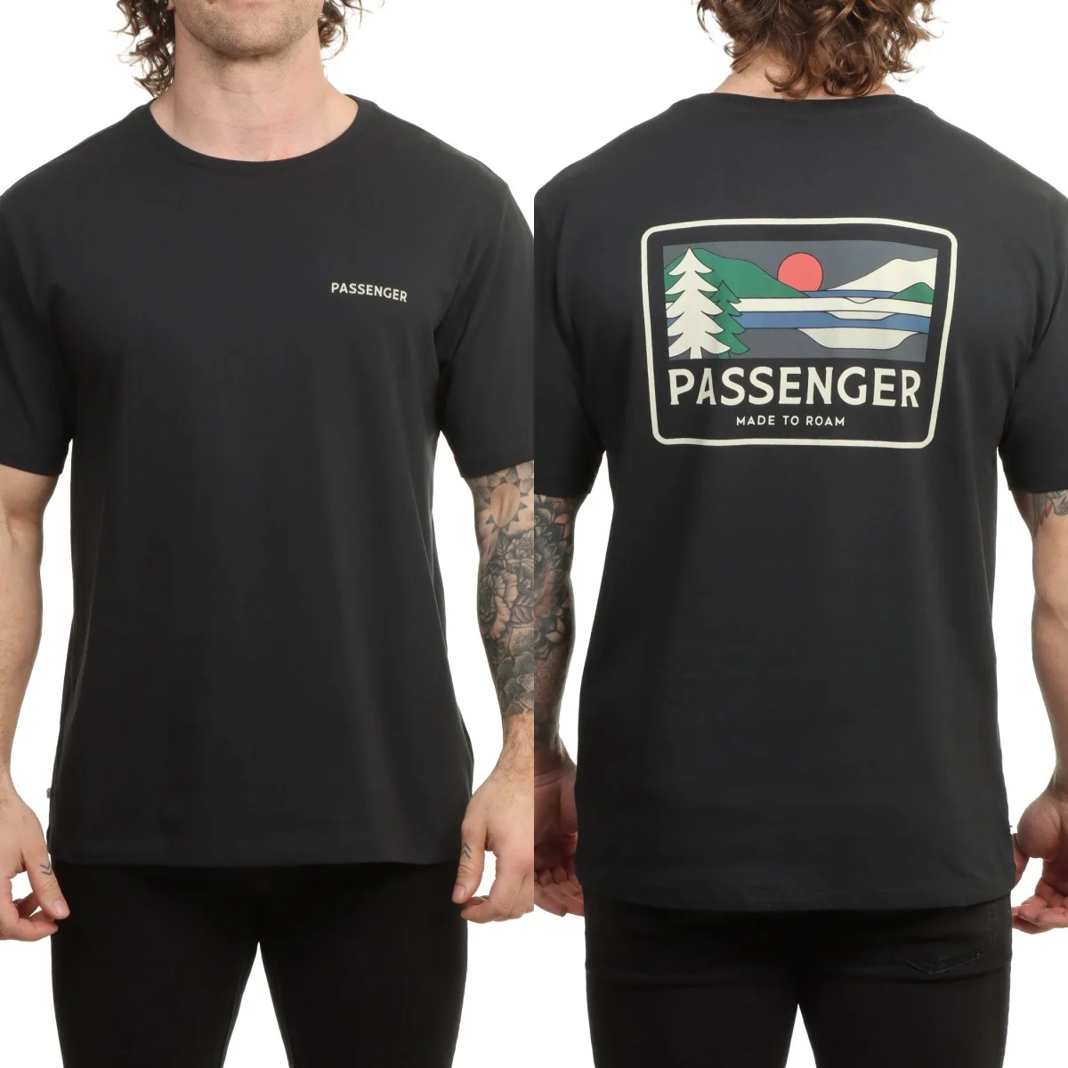 Summer Pass Outdoor Enger Graphic Cotton T-shirt Unisex Summer Short Sleeve Fashion Brand Tee Luxury Casual Vintage Tees