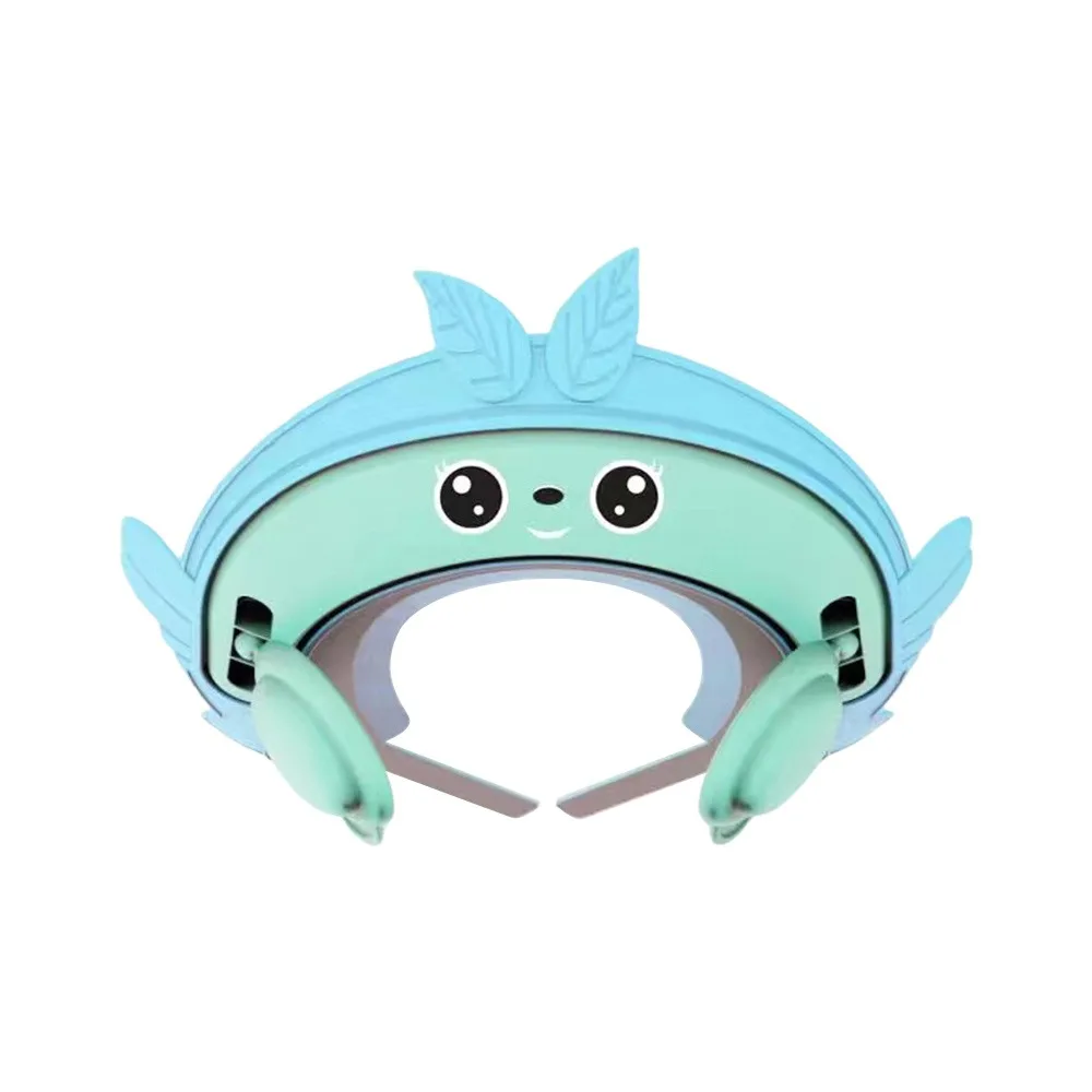 

Регулируемые детские шапочки для душа, защита для ушей, водонепроницаемая шапочка для ванны, инструмент для купания и душа, защита головы, мытье волос, защита для детей