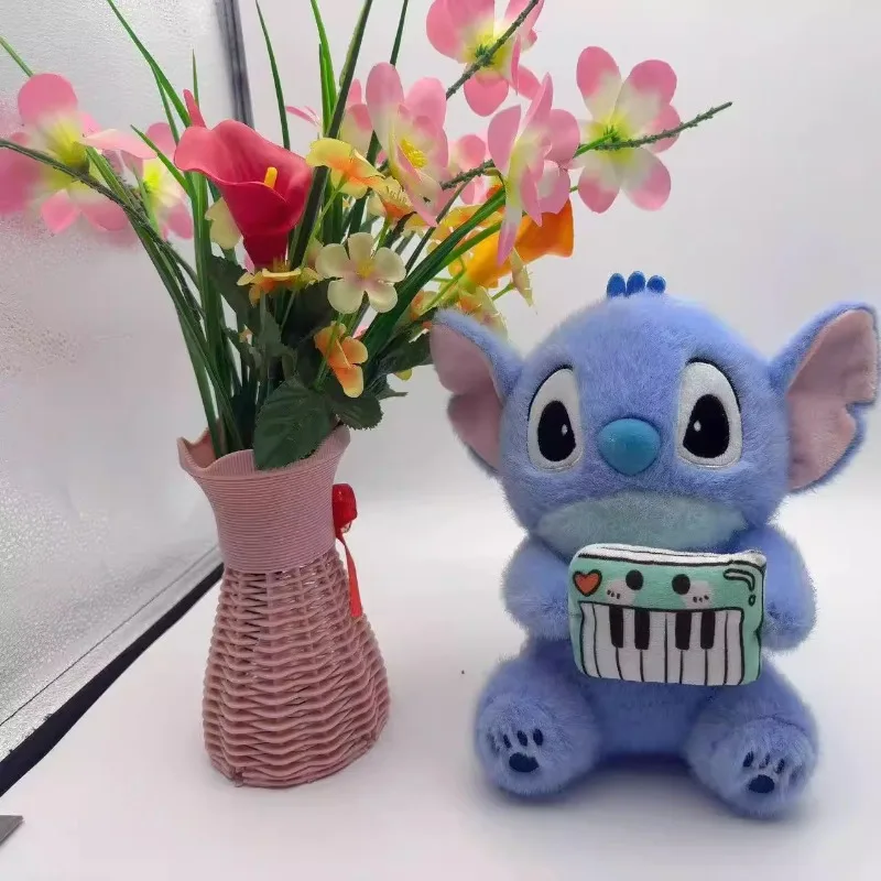 Kawaii المفاتيح غرزة المفاتيح اكسسوارات ليلو و غرزة أفخم كيرينغ دمية بلوشي لعبة ظهره قلادة حقيبة سيارة حلقة رئيسية فتاة