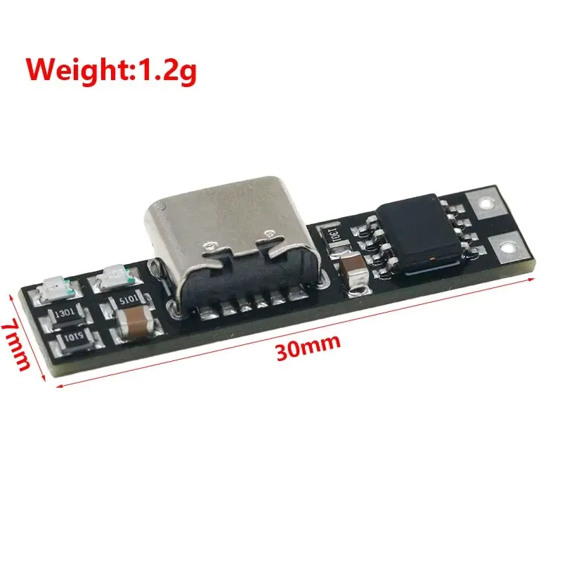 ACELEX Ultra Mini Slim 3.7V Ternary Lithium Charger Module 5V 1A 4.2V Charging Board Type-C Interface