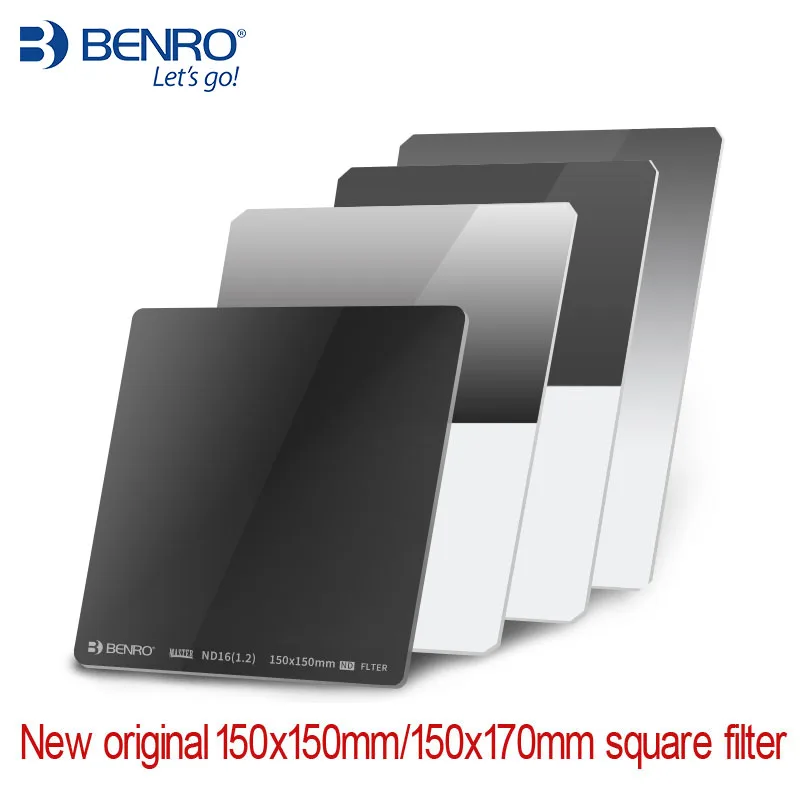 Benro Master 150mmx157mm soft reverse Hrad GND4 GND0.9  GND8  GND16 GND32 Insert Glass  Grad ND Filter