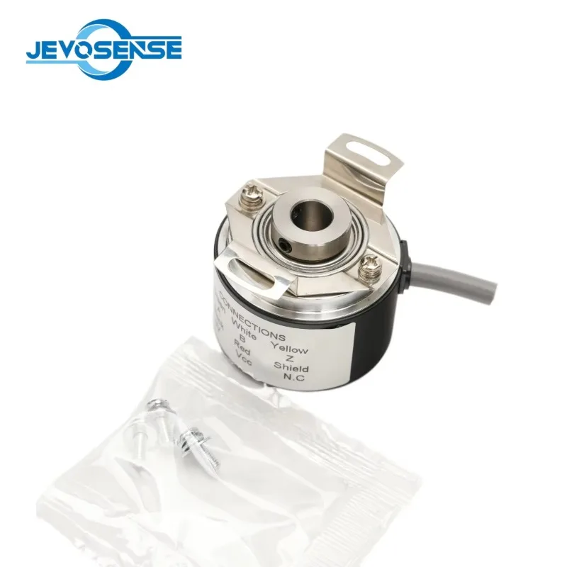 Industrial Waterproof Photoelectric Rotary Incremental Encoder 50 to 1000 PPR for Outdoor Machinery and Equipment Use