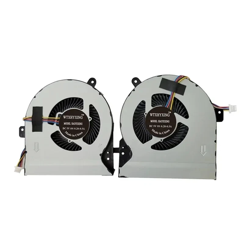 N New CPU and GPU Cooling Fan for ASUS ROG Strix GL502VM GL502VMK G502VM G502VMK ZX60V FX60VM DC5V（note:only for fit thick ) zm