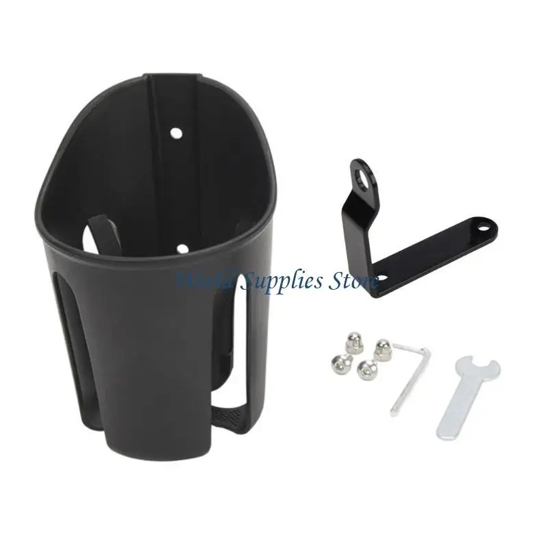 

G6KC Universal Motorcycle Scooter Cup Holder Beverage Rack for Coffee & Water Bottles