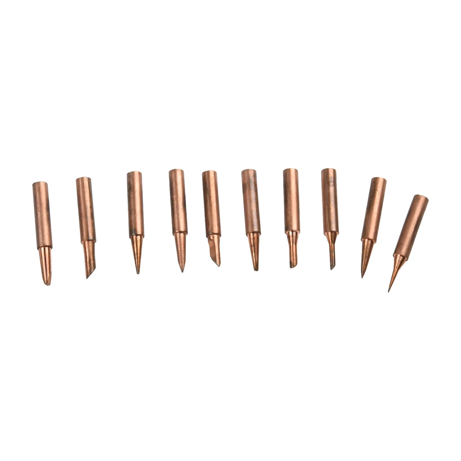 

Accessories Soldering Tip Useful Diamagnetic Head Lead-free Series Solder Tool 10pc/Set 900M-T Copper Soldering