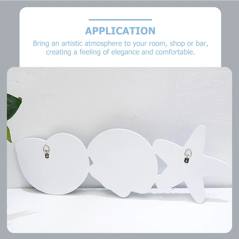 

Resin Scallop Conch Wall Art Sculpture Elegant Comfortable Room Decoration Perfect Gift Friends Family