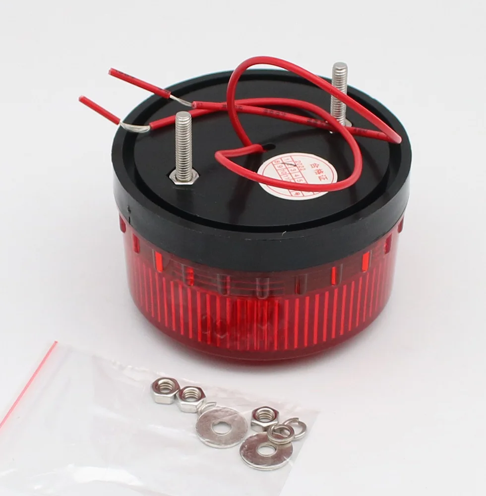 Strobe Signal Warning light LED -3071 12V 24V 220V Indicator light LED Lamp small Flashing Light Security Alarm