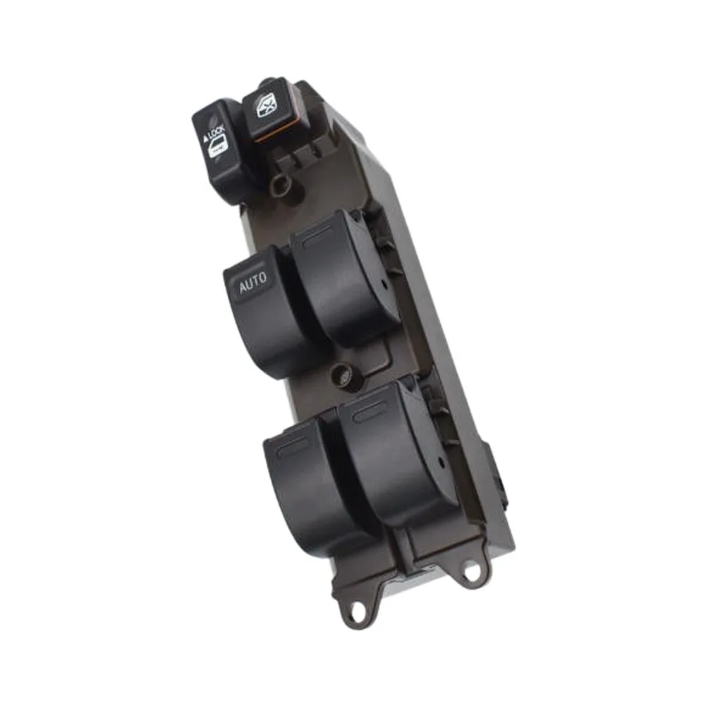 84820-12490 Power Window Control Switch For Toyota For Corolla For Matrix For Pontiac 2003-08 Driver Side Left Black Replacement