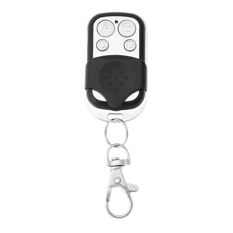 1/3/6pcs 433Mhz Electric Garage Door Key Wireless Copy Remote Control Metal 4 Button Universal Copy Learning Code Controller Key