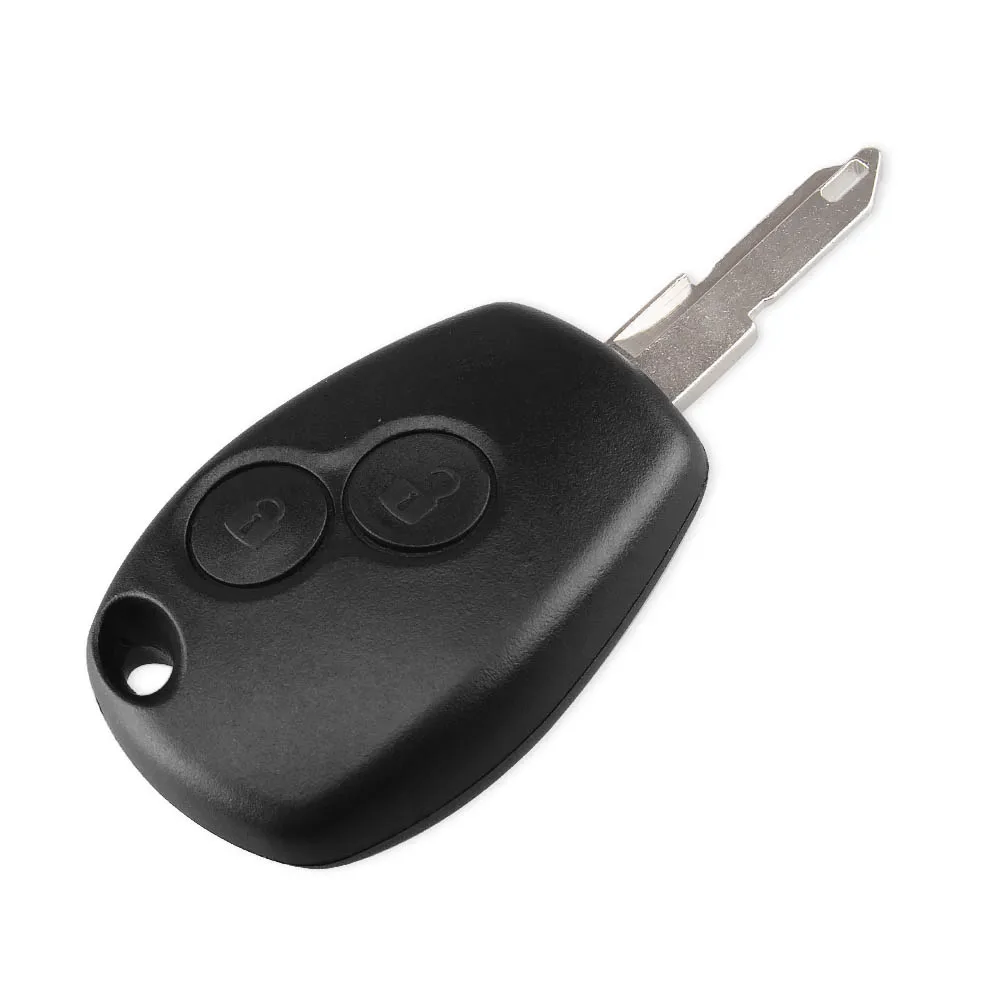 KEYYOU 2 Button Remote Car Key Shell Fob Key Case For Renault Duster Clio DACIA 3 Twingo Logan Sandero Modus For Nissan Alarm