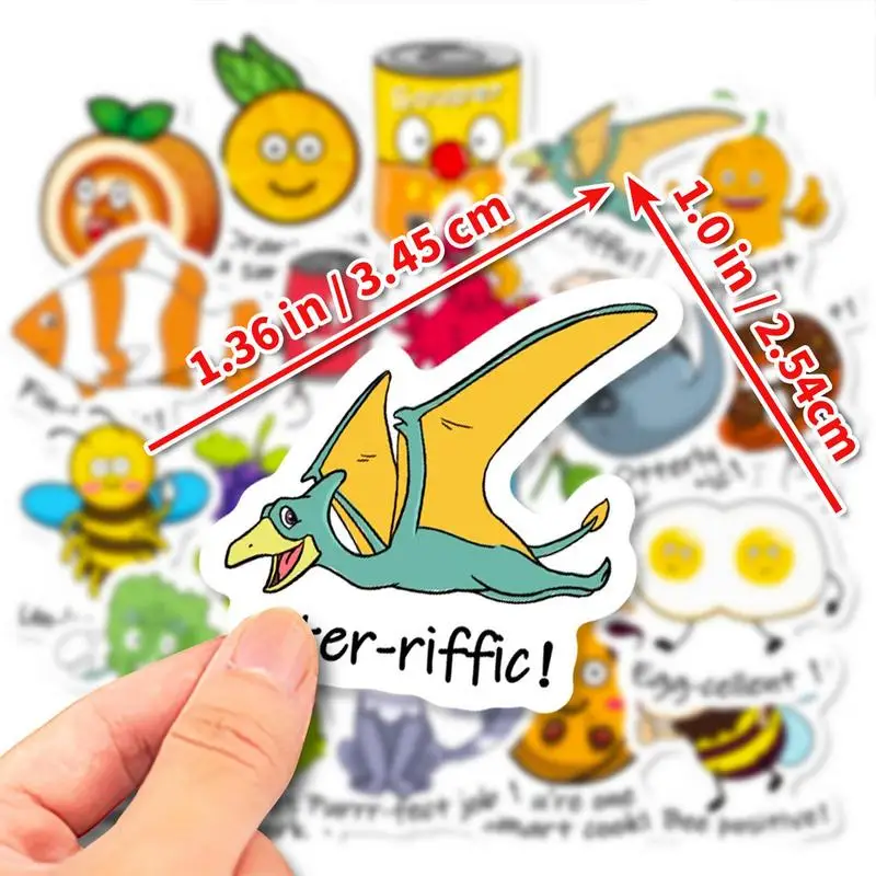 Stickers For Teachers Elementary Cartoon Animal Fruit Reward Encourage Punny Office Stationery For Classroom School Children