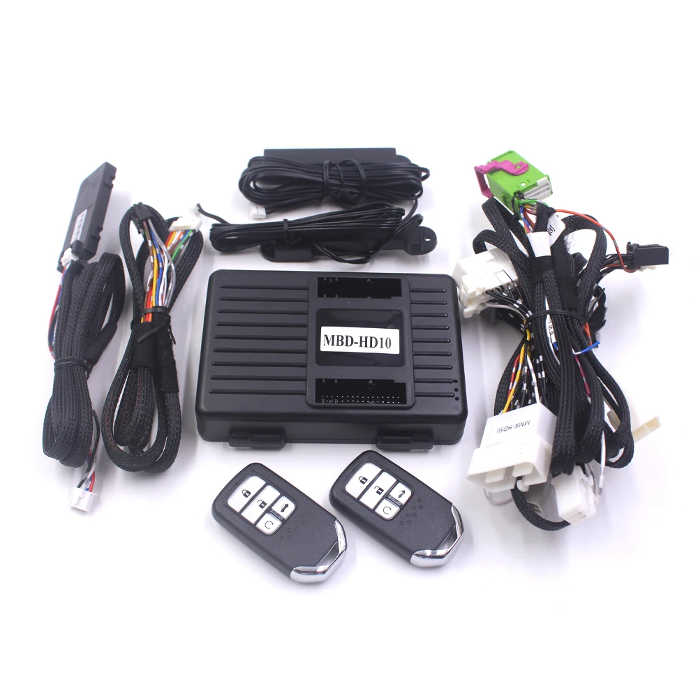 For Honda Car With OEM Engine Push Start Update Remote Starter System and Keyless Entry Mobile Phone APP Control Car Accessories